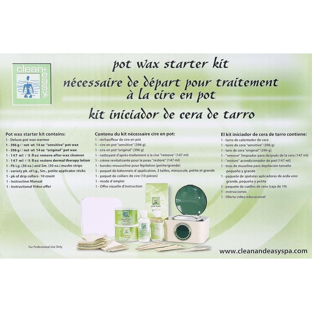 Clean + Easy Deluxe Pot Wax Starter Kit - Picture 3 of 4